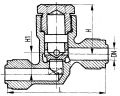 Клапан невозвратный штуцерный проходной