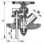 Клапан запорный бортовой с двухсторонним приводом