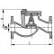 Клапан невозвратный фланцевый проходной с уплотнением запорного органа металл по металлу